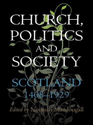 cover image of Church, Politics and Society
